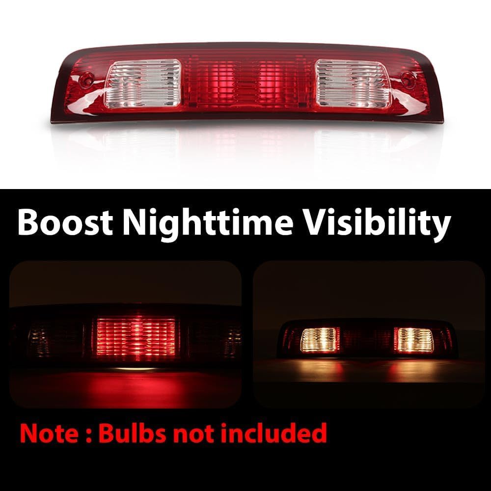 PIT66 3rd Brake Light Fit Dodge Ram 1500 2009-2017 w/Harness w/o Bulbs