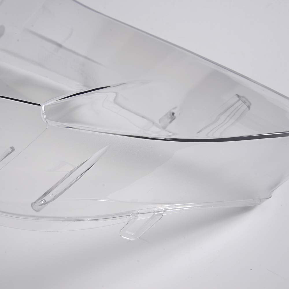 PIT66 2PCS Clear Headlight Headlamp Lens Cover Compatible with 07-12 BMW X5 E70