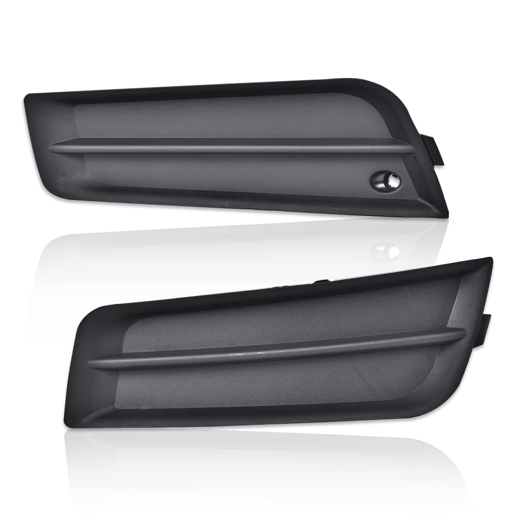 PIT66 Front Bumper Insert Fog Light Opening Cover Trim, Left Driver And