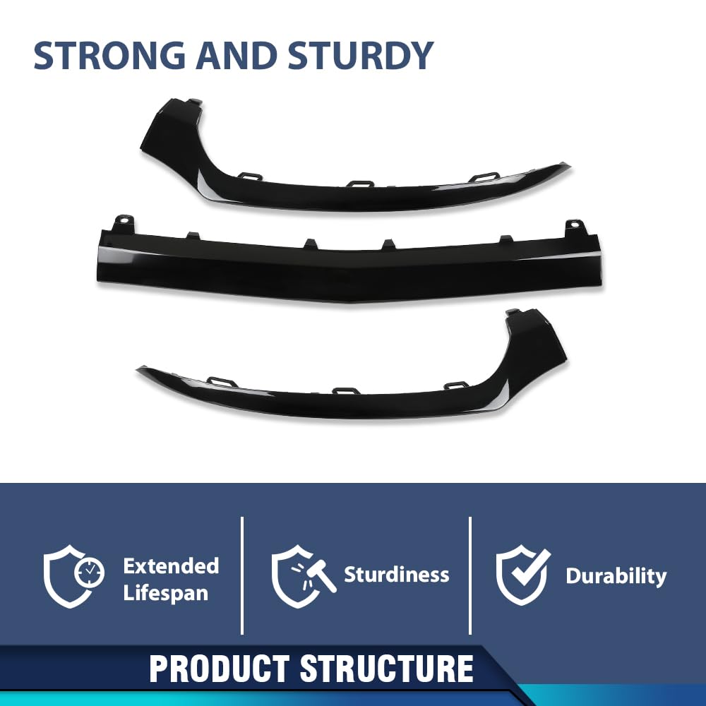 PIT66 Front Bumper Lip Lower Molding Trim