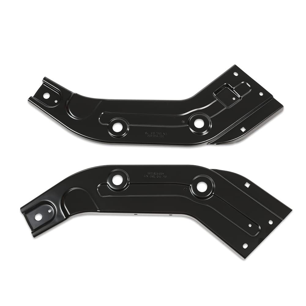 PIT66 Radiator Support, Compatible with 2012-2015 Volkswagen Passat Left & Right Side #561805932