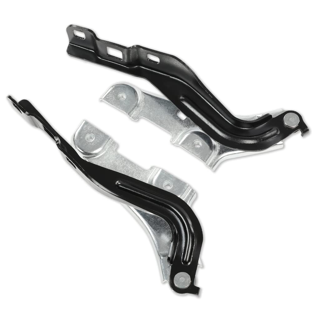 G-PLUS Hood Hinge Set Left Driver and Right Passenger Side Compatible with 2016-2022 Chevy Malibu Left Right Hood Hinge Assembly 23134811 GM1236171 23134810 GM1236170