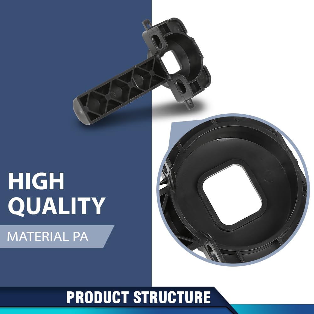 PIT66 Radiator Core Support Mount Bracket Holder Lower Compatible with Audi A6 A7 2012-2018 4G0805201, 4G0-805-201