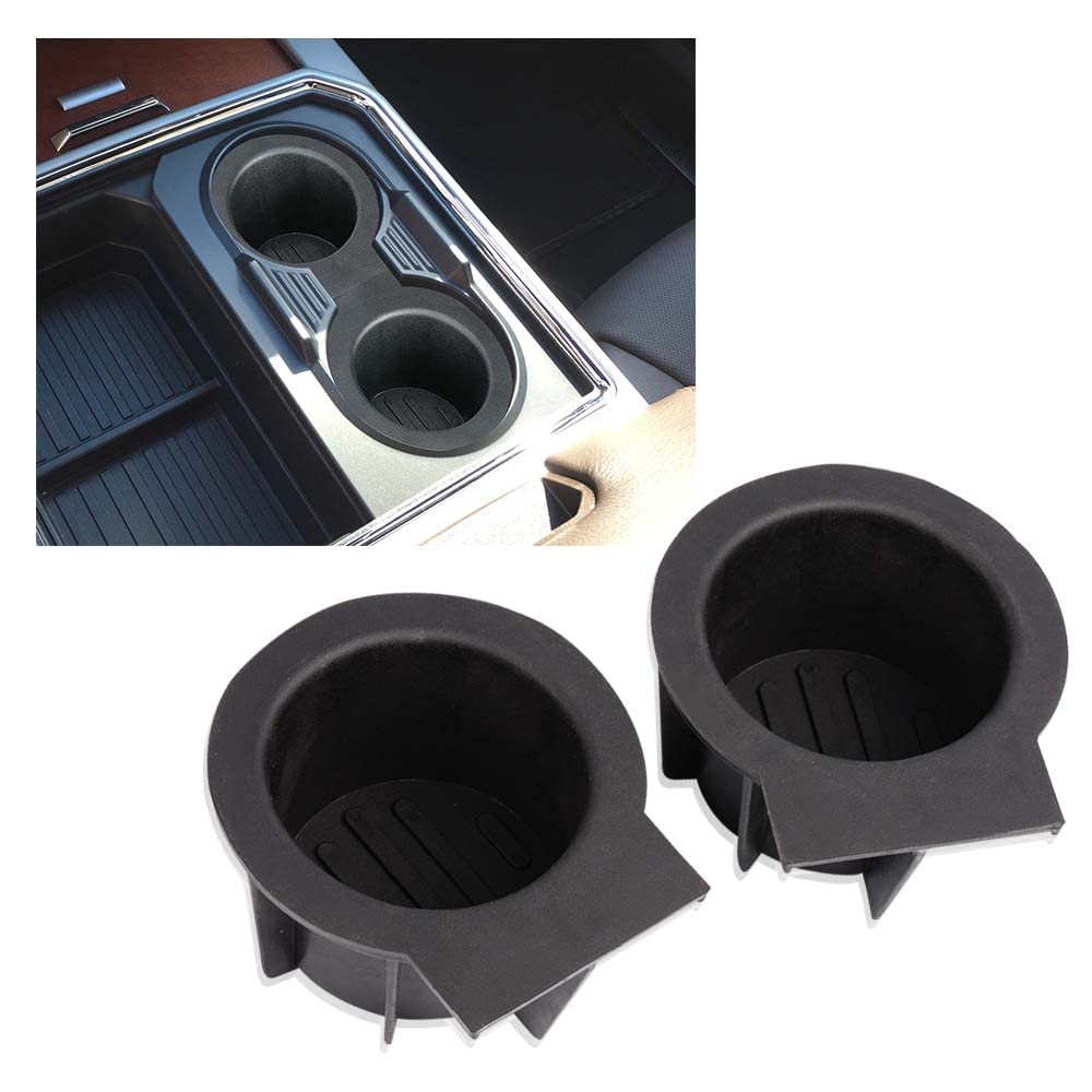 PIT66 Cup Holder Insert Fit Ford F150 2004-2008/Expedition 2003-2006