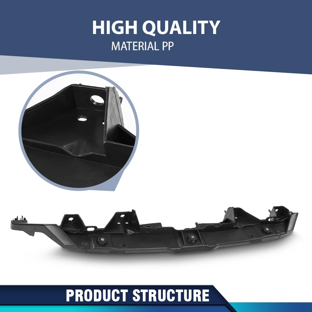 PIT66 Front Lower Radiator Support Assembly Compatible with Porsche Cayenne 2011 2012 2013 2014 2015 2016 2017 2018 95850473100 Black