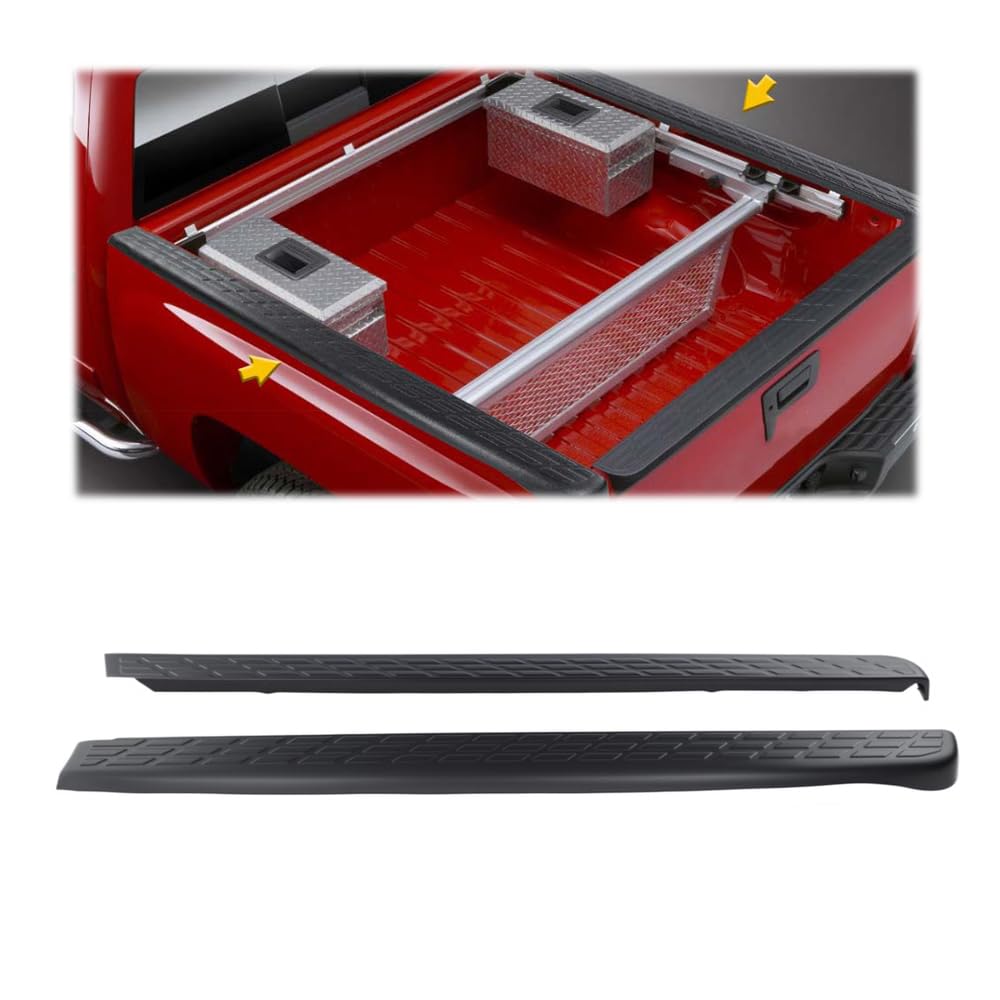 PIT66 5'8" Truck Bed Rail Cap Fit Chevy Silverado 1500 2007-2013