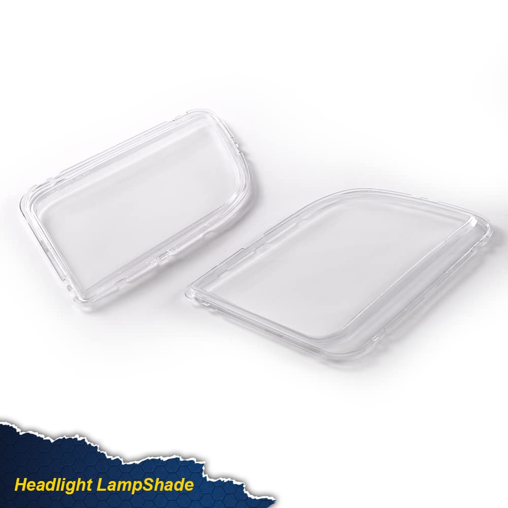 PIT66 Headlight Lens Cover, Compatible with 2005-2009 Ford Mustang (Does Not Fit Shelby GT500 Models) Clear