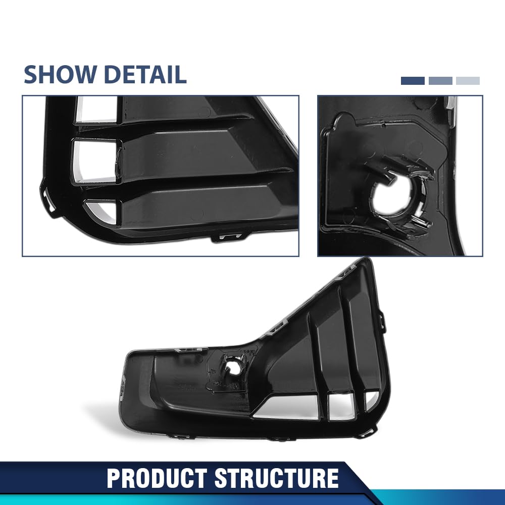PIT66 Front Left Bumper Face Bar Grille Fit BMW X3 X4 2022-2024