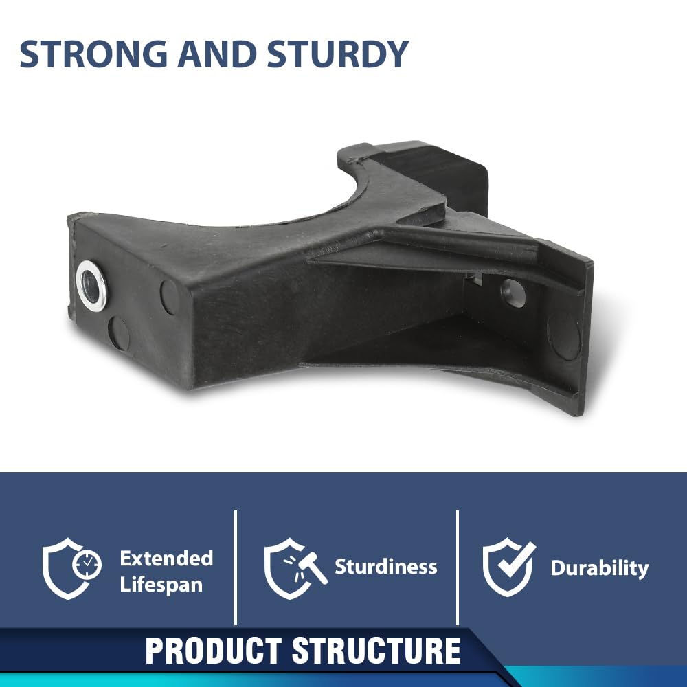 PIT66 Front Bumper Impact Bar Brace, Plastic Bumper Retainer Grill Support