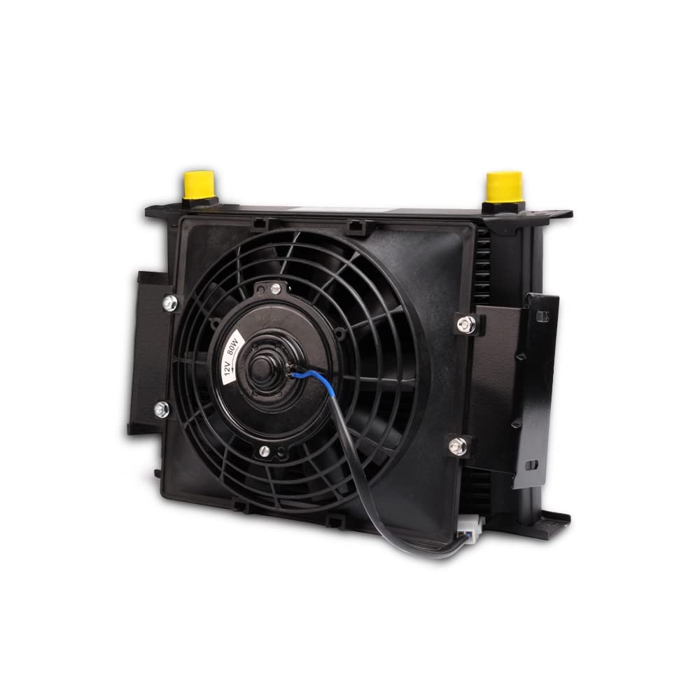 PIT66 30 Row 10AN Universal Aluminum Engine Transmission Oil Cooler