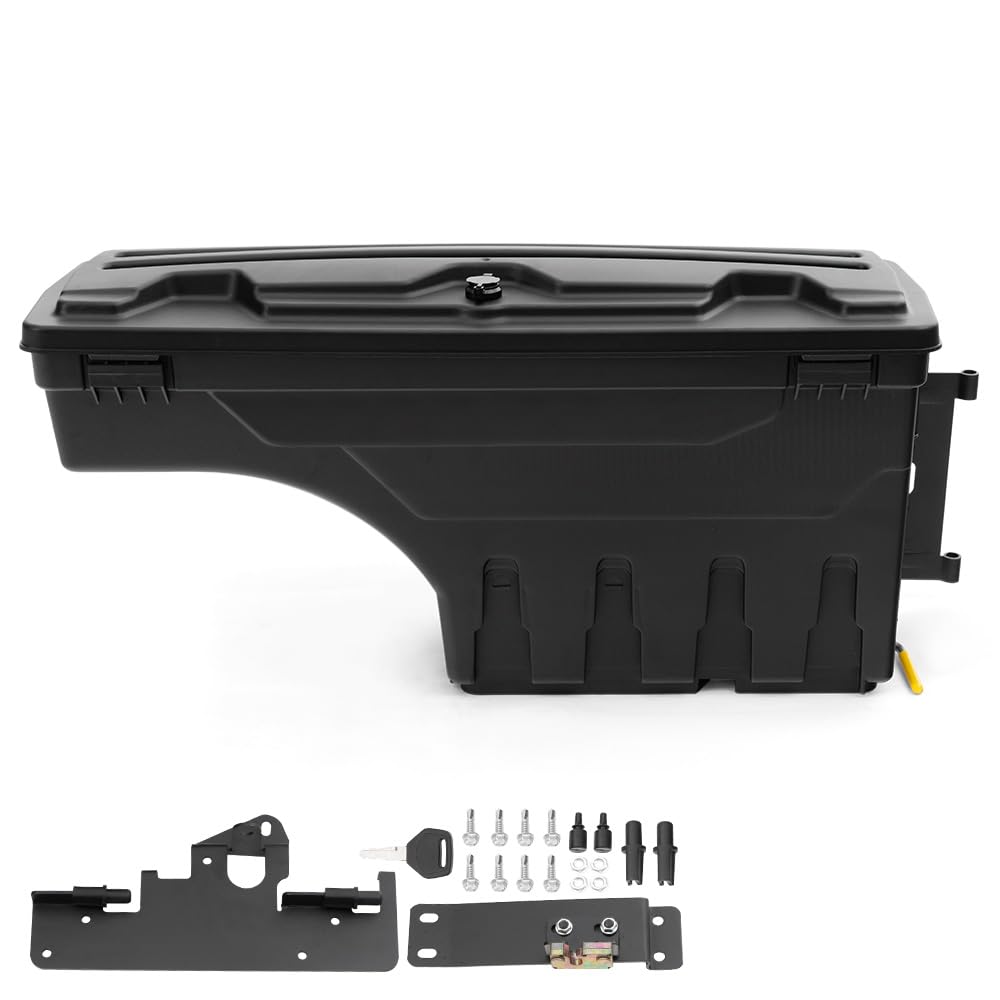 PIT66 Lockable Truck Bed Storage Tool Box Fit 2005-2021 Toyota Tacoma Right
