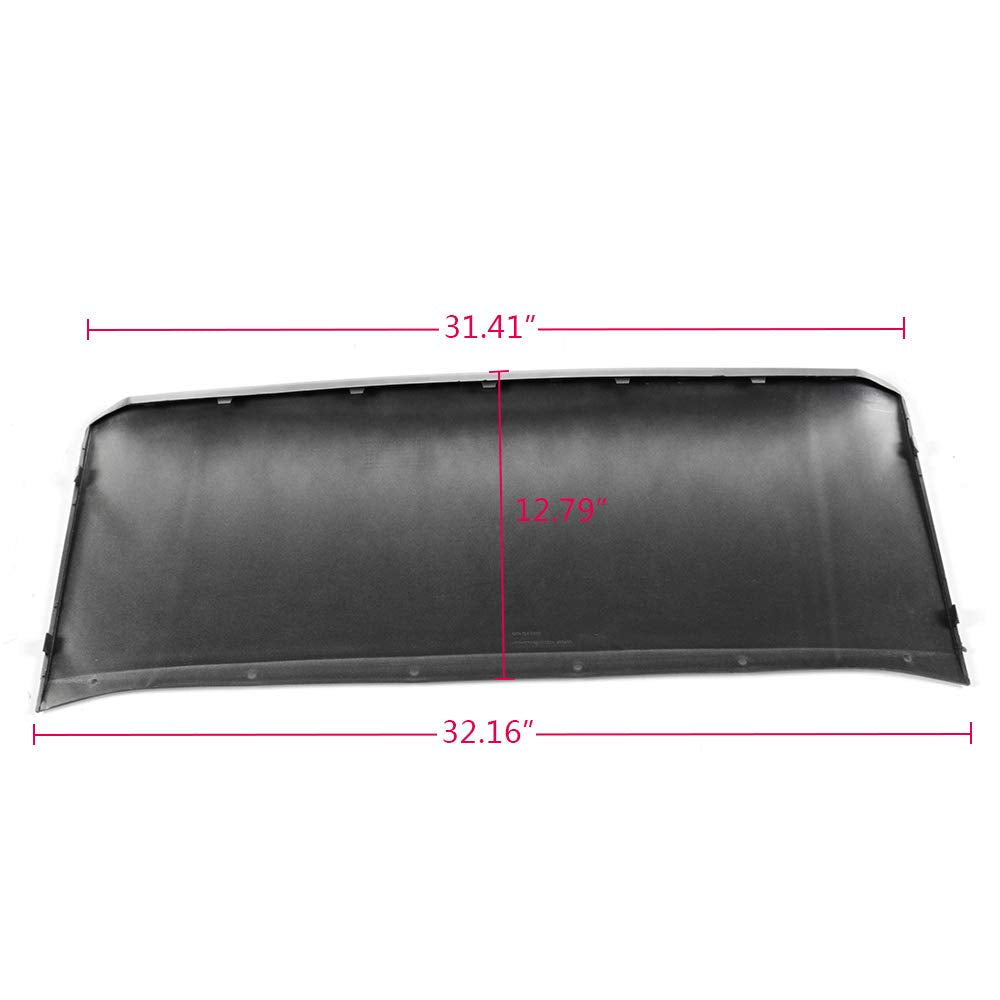 Front Lower Bumper Trim Molding Panel Compatible with 13-14 Ford Escape Se Titanium Sport/13 Ford Escape Sel Sport Utility 4-Door Replaces FO1044106