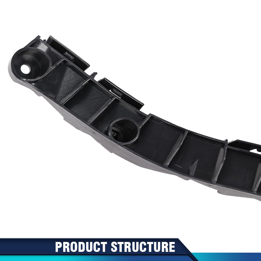 PIT66 Set of 2 Front Driver and Passenger Side Bumper Bracket, SC1043100,