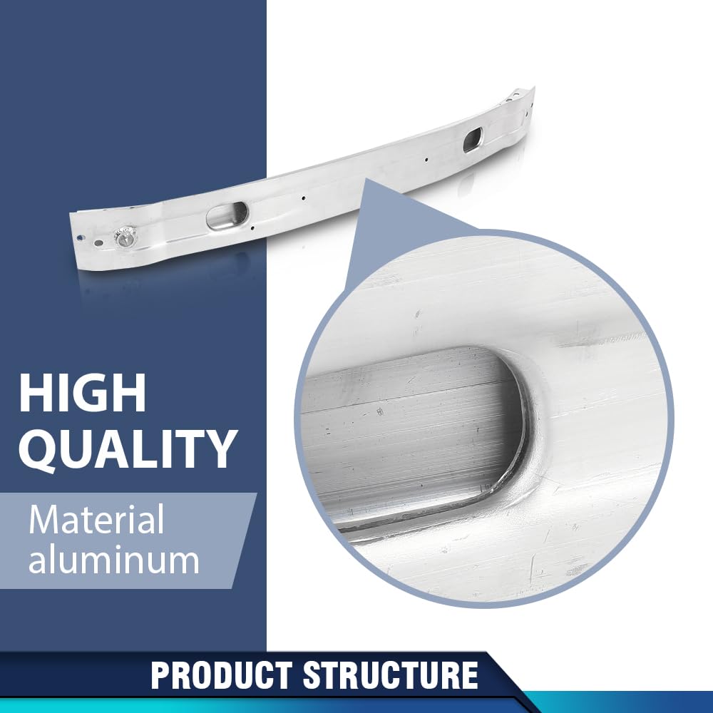 PIT66 Front Bumper Reinforcement Bar, AU1006130 Silver