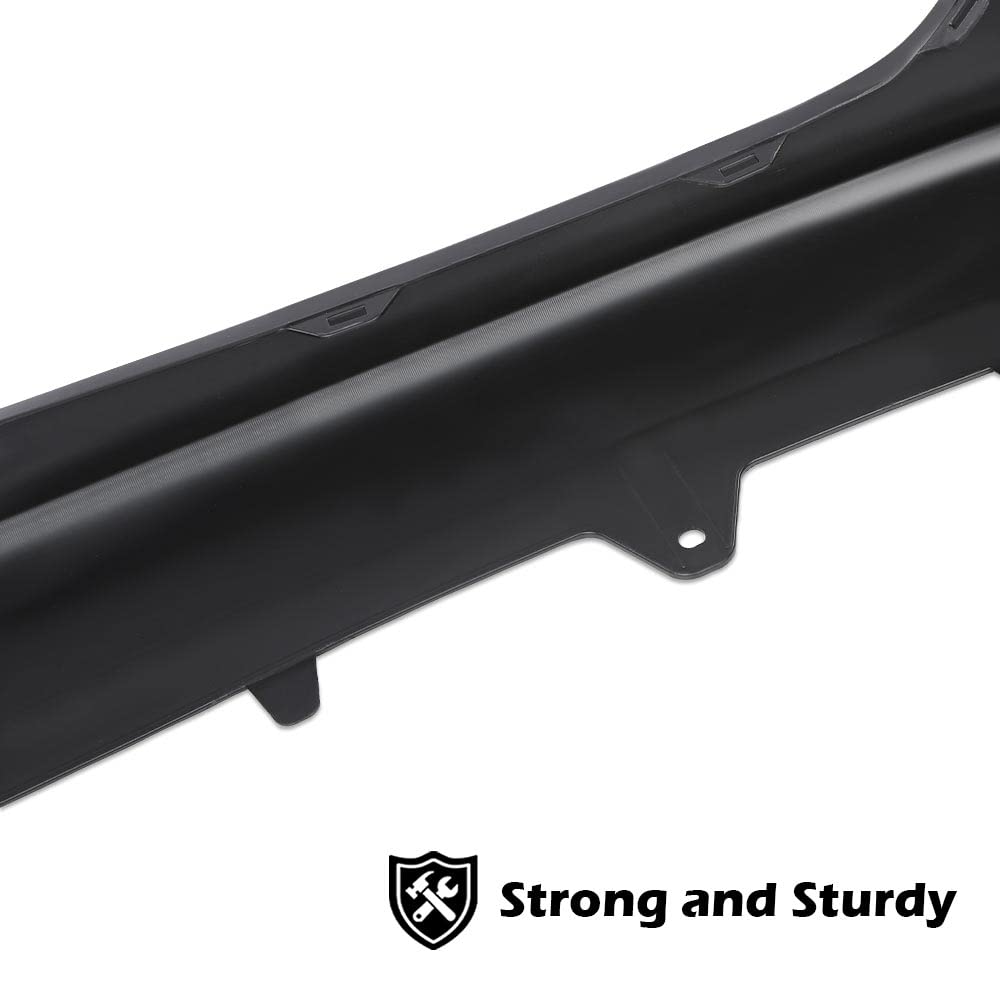 PIT66 Primed Front Bumper Cover W/o Sensor Holes Compatible with Honda Accord Sedan 2018 2019 2020 Replacement #04711TVAA00ZZ HO1000314