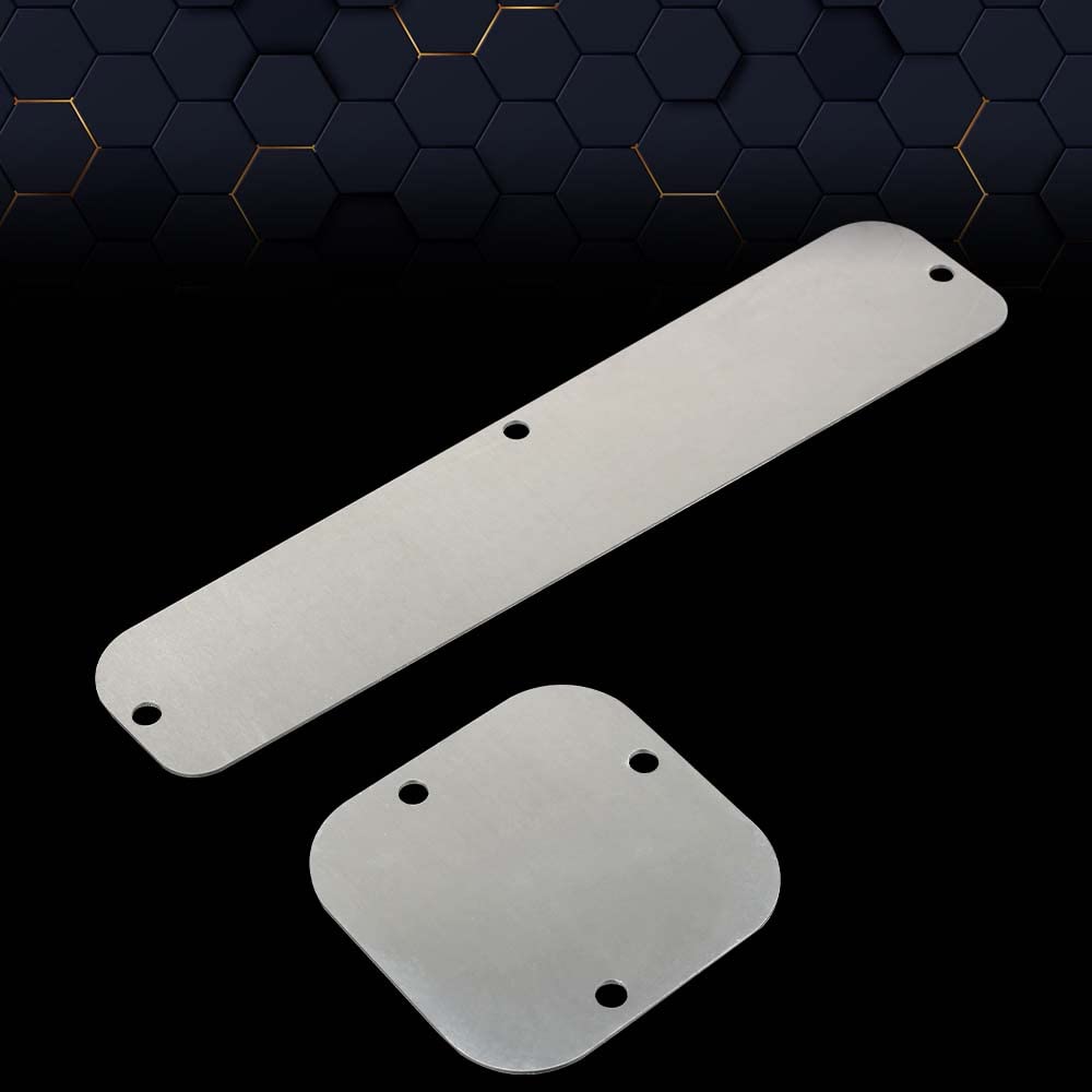 PIT66 Heater A/C Delete Panel Compatible with 1960-1966 Chevy Truck