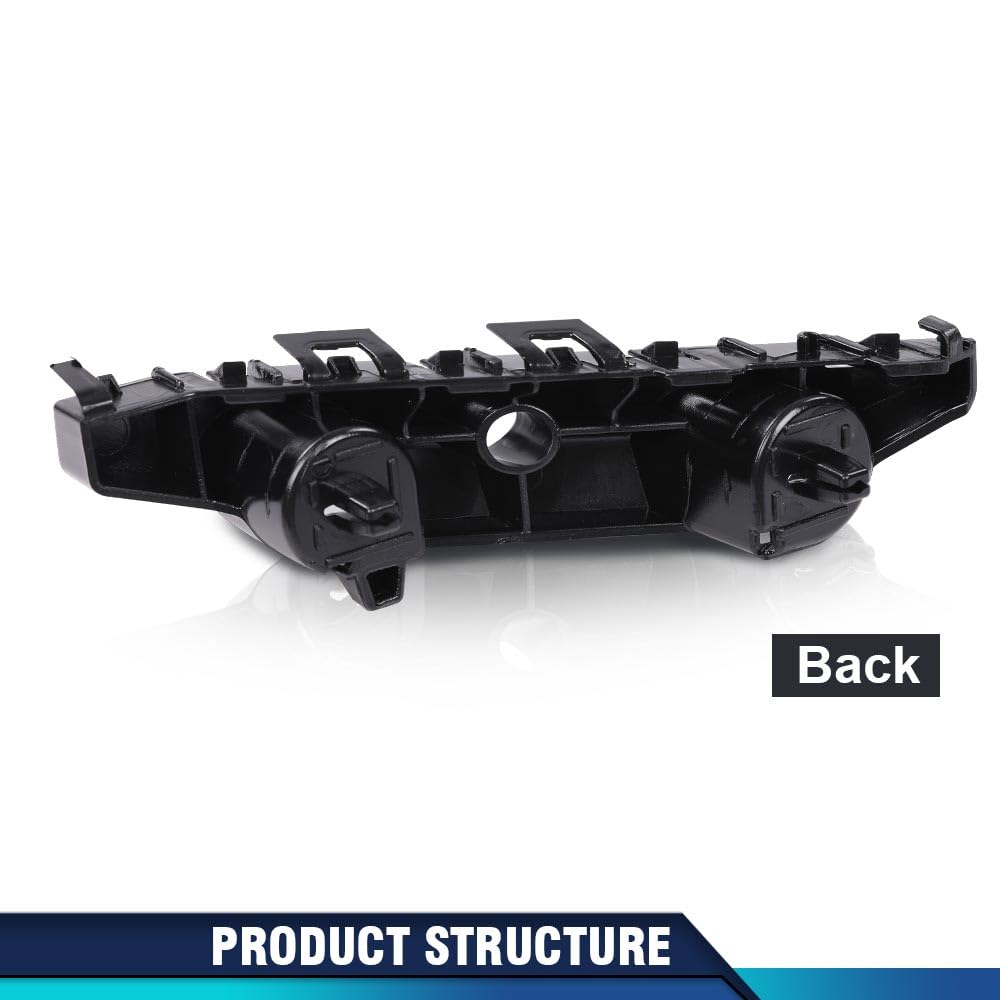 PIT66 Front Bumper Brackets Compatible with Nissan Versa Note 2014-2019