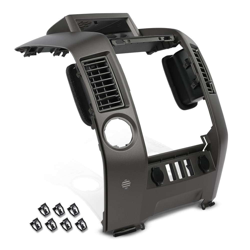 PIT66 Center Dash Bezel Panel Fit Nissan Titan 2004-2015 Armada 2005-2006