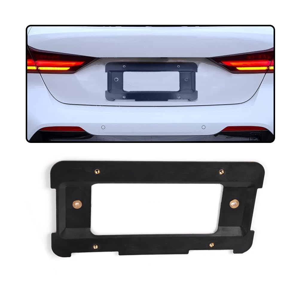 PIT66 License Plate Bracket Mount Kit w/Anti‑Theft Screws Fit Mini Cooper