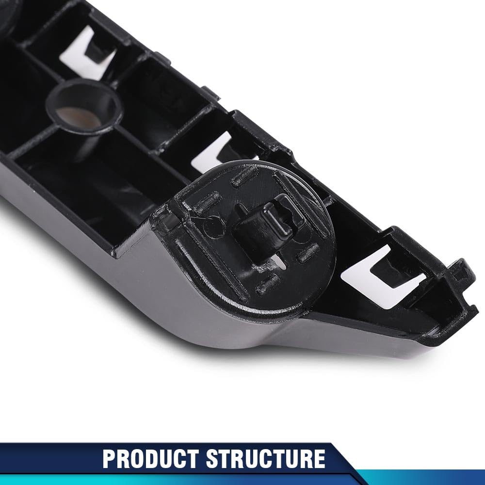 PIT66 Front Bumper Brackets Compatible with Nissan Versa Note 2014-2019