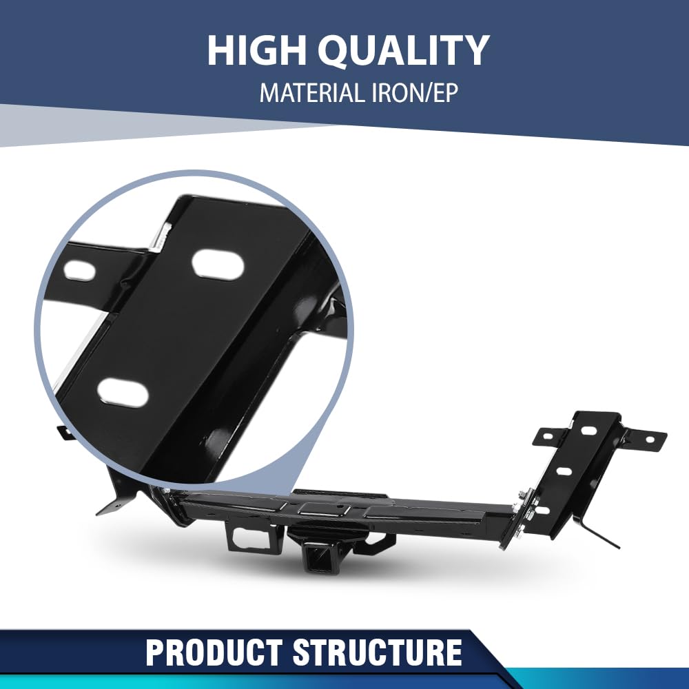 PIT66 Rear Bumper Reinforcement, FO1106362 Black