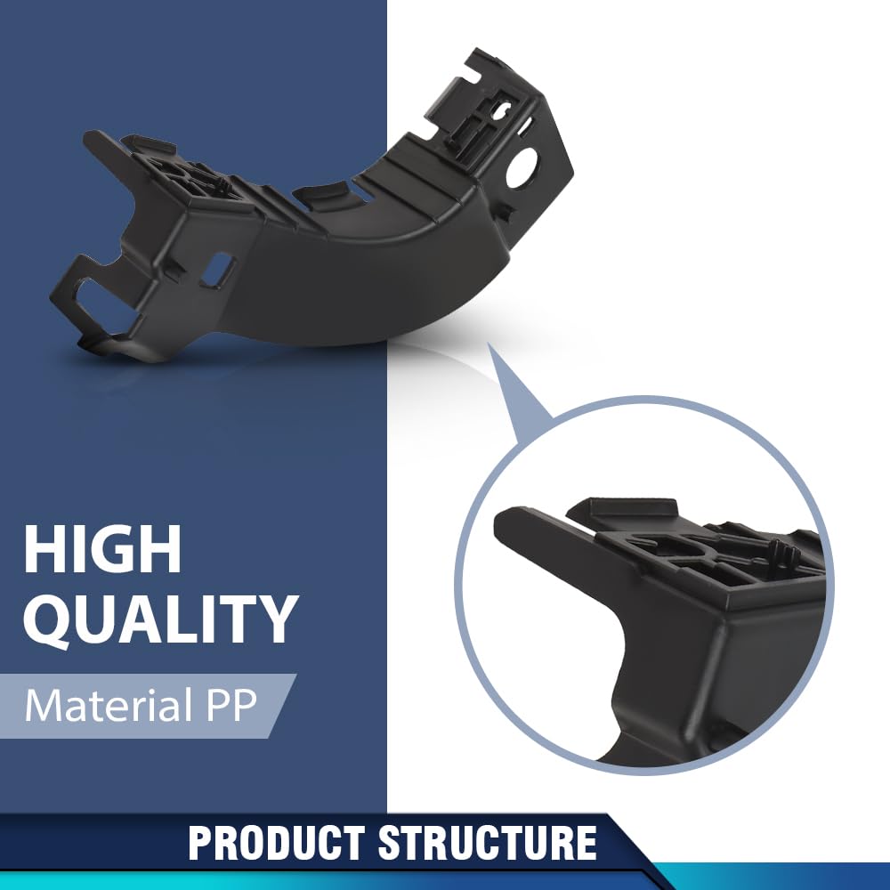 PIT66 Front Left Bumper Mounting Bracket, LR029746 Black