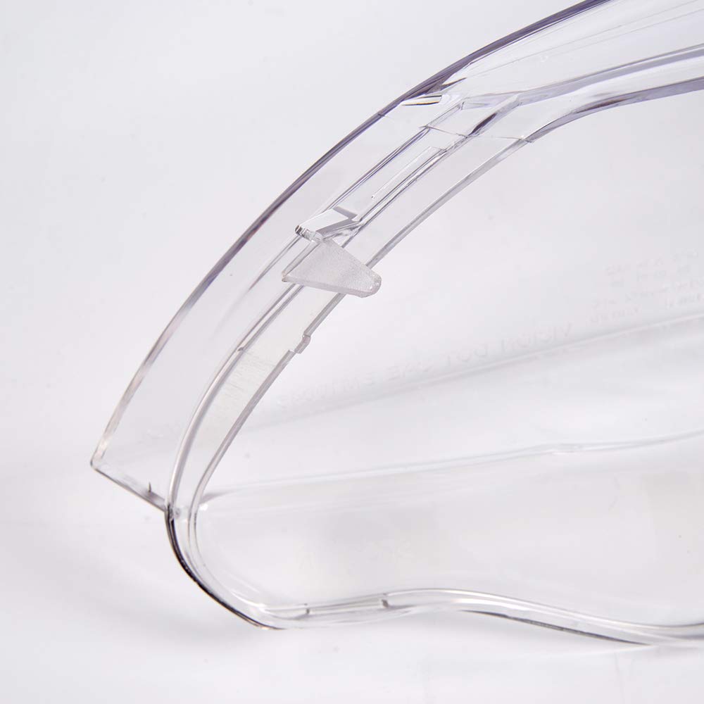 PIT66 Headlight Headlamp Clear Lens Cover Compatible with BMW 5 E60 E61 525i 530i 545i 550i 2Pcs