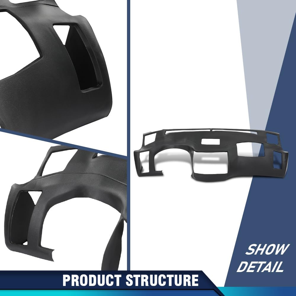 PIT66 Dashboard Dash Cover 1 PC Fit Infiniti FX35 FX45 2003 2004 2005 Black