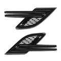 PIT66 Fender Vent Grille Trim Louver Pair Compatible with 2014-2017 Land Rover Range Rover Sport Without SVR LR044148 Glossy Black