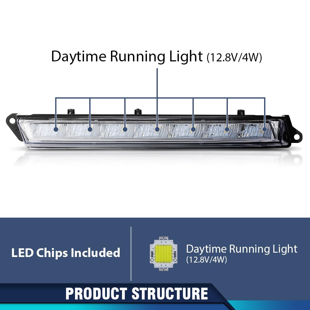 PIT66 Daytime Running Light Left Driver Side