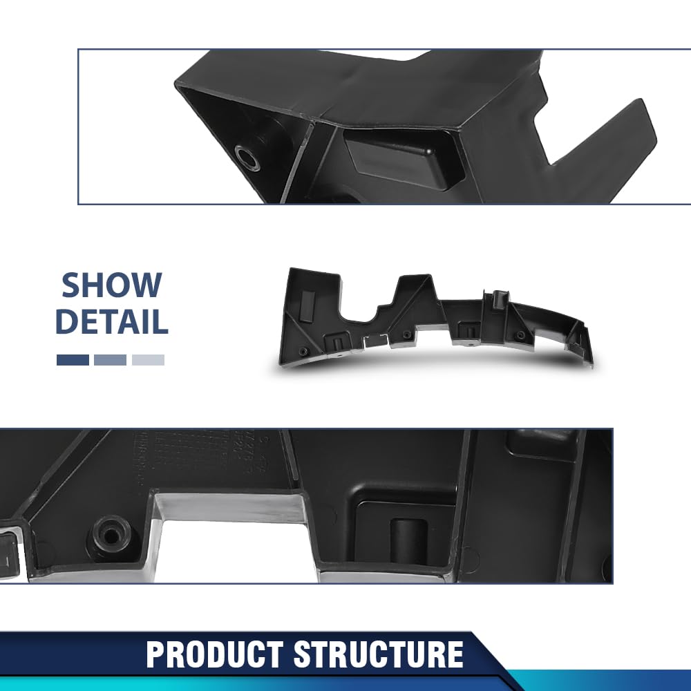 PIT66 Front Right Side Bumper Cover Retainer, Plastic