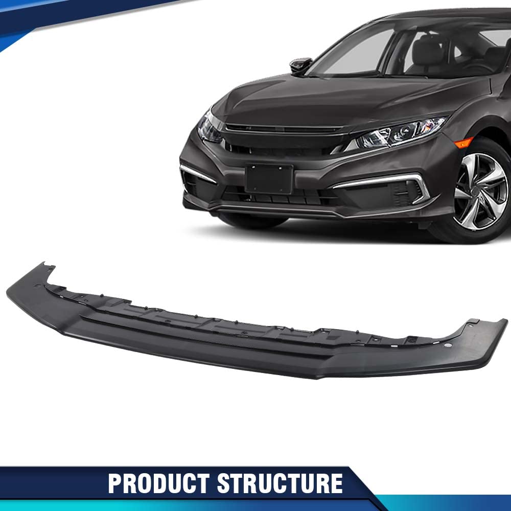 PIT66 Front Lower Bumper Grille Face Bar Fit Honda Civic 2017-2021