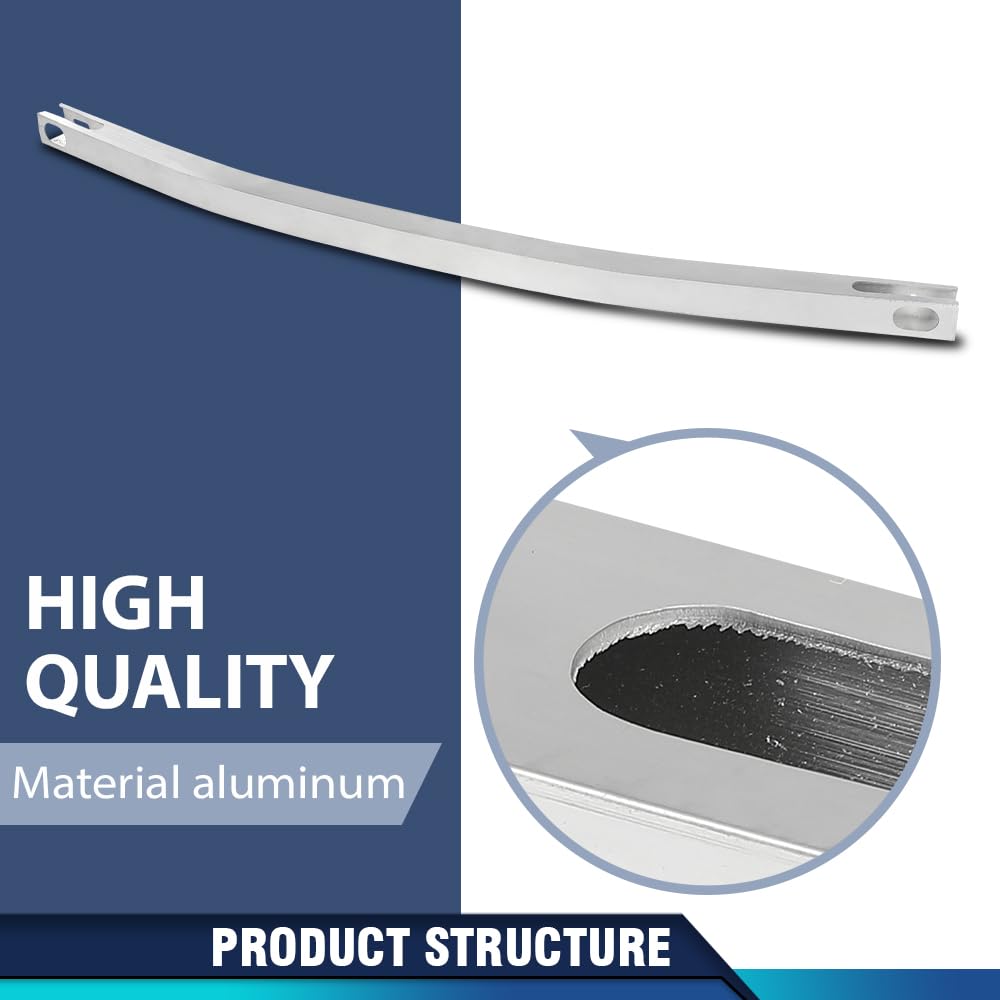 PIT66 Front Lower Bumper Face Bar Reinforcement Cross Member Compatible with Toyota C-HR 2018-2022 52132F4010, TO1007110