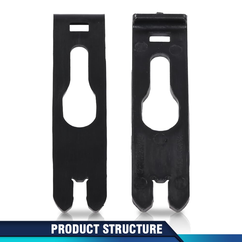 PIT66 Headlight Retaining Clips Kit Compatible with Buick Century 97-05,Fit Chevy Blazer 98-05/Fit Impala Monte Carlo 00-05/ Fit S10 98-04,Fit GMC Jimmy 98-01/Fit S-15 Sonoma 98-04