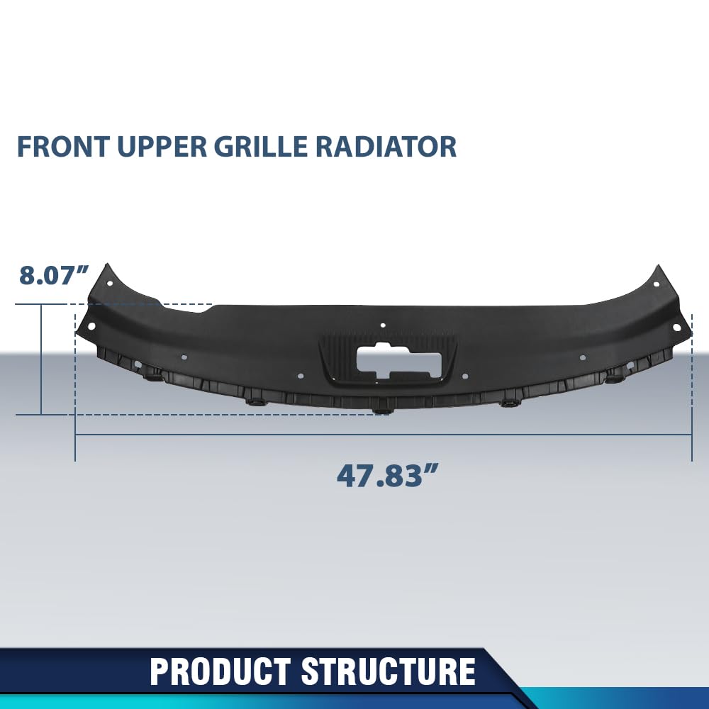 PIT66 Front Upper Grille Radiator Assembly