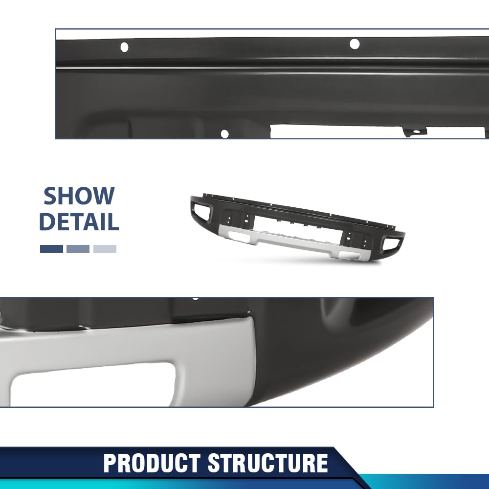 PIT66 8Pcs Front Bumper Guard Grille Kit Fit Ford F150 SVT Raptor 2010‑2014