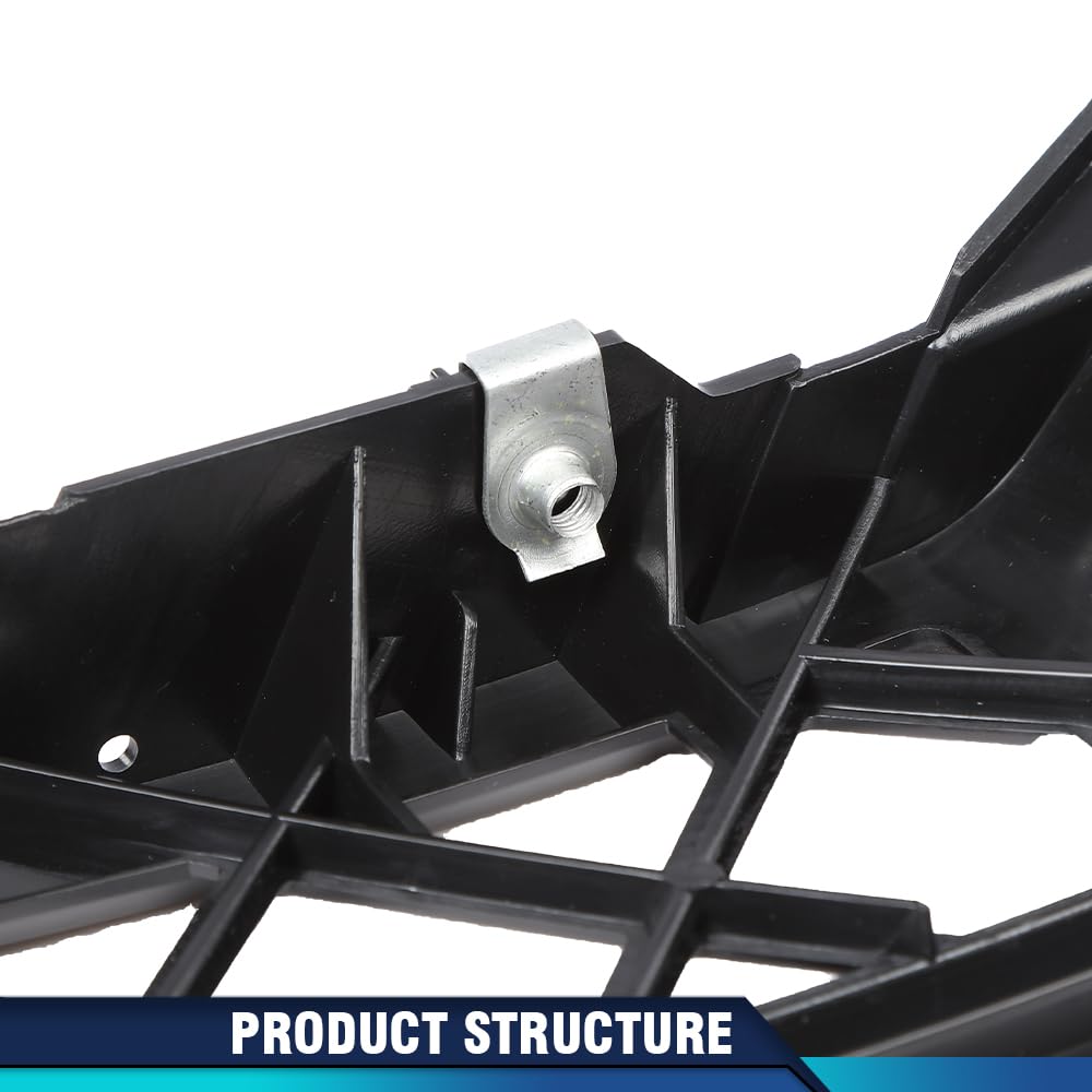 PIT66 Front Bumper Brackets Set of 2 Compatible with Nissan Frontier 2005-2021 /Fit Nissan Pathfinder 2005-2012 Front Left & Right Side 62222EA500, 62223EA500, NI1043115, NI1042115