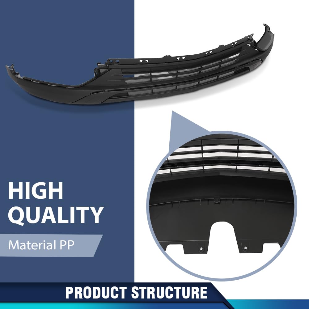 PIT66 Front Lower Bumper Fit Buick Encore GX 2020-2023 42592136 Black