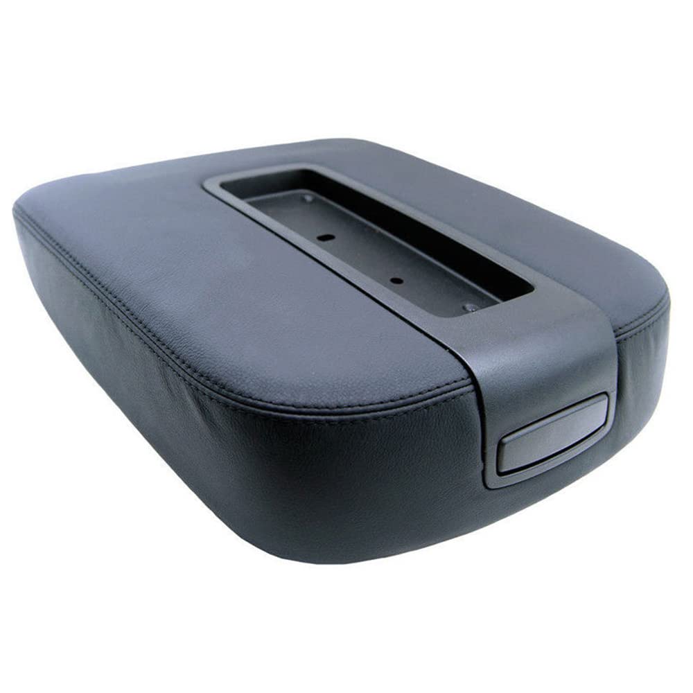 PIT66 Armrest Lid Cover Fit Silverado/Sierra 2007-2014 Black