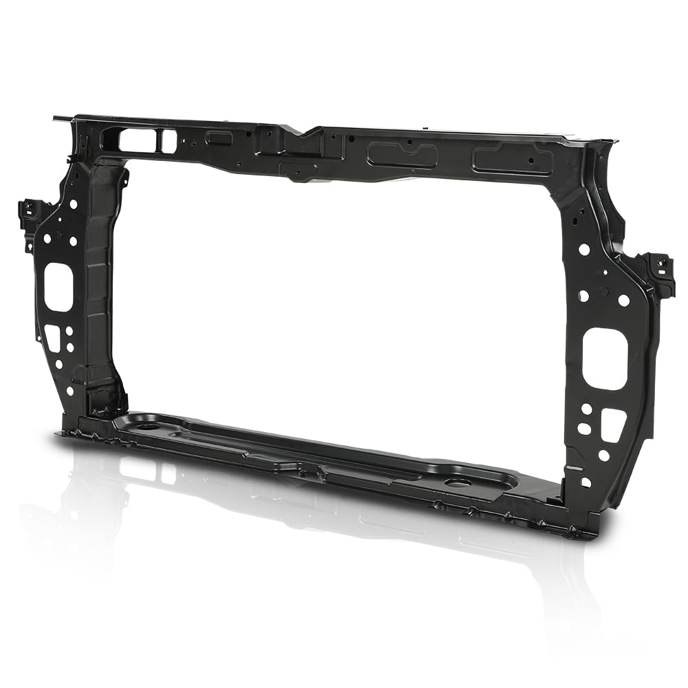 PIT66 Radiator Core Support Panel Compatible with Kia Rio 2018-2023 KI1225186, 64101H9000 Black