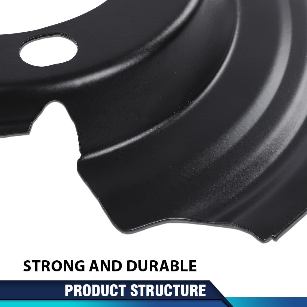 PIT66 Front Brake Dust Shield Pair Fit Jeep Cherokee XJ 1984-2001