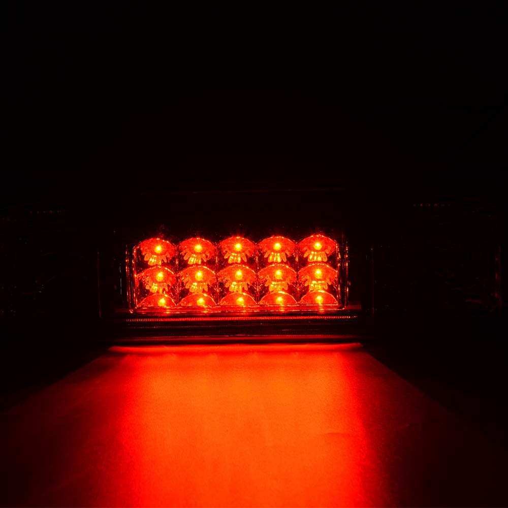 PIT66 LED 3rd Brake Light, Compatible with 04-08 Ford F-150 Lobo / 07-10 Ford Explorer Sport Trac / 06-08 Lincoln Mark LT Black Housing Black Lens