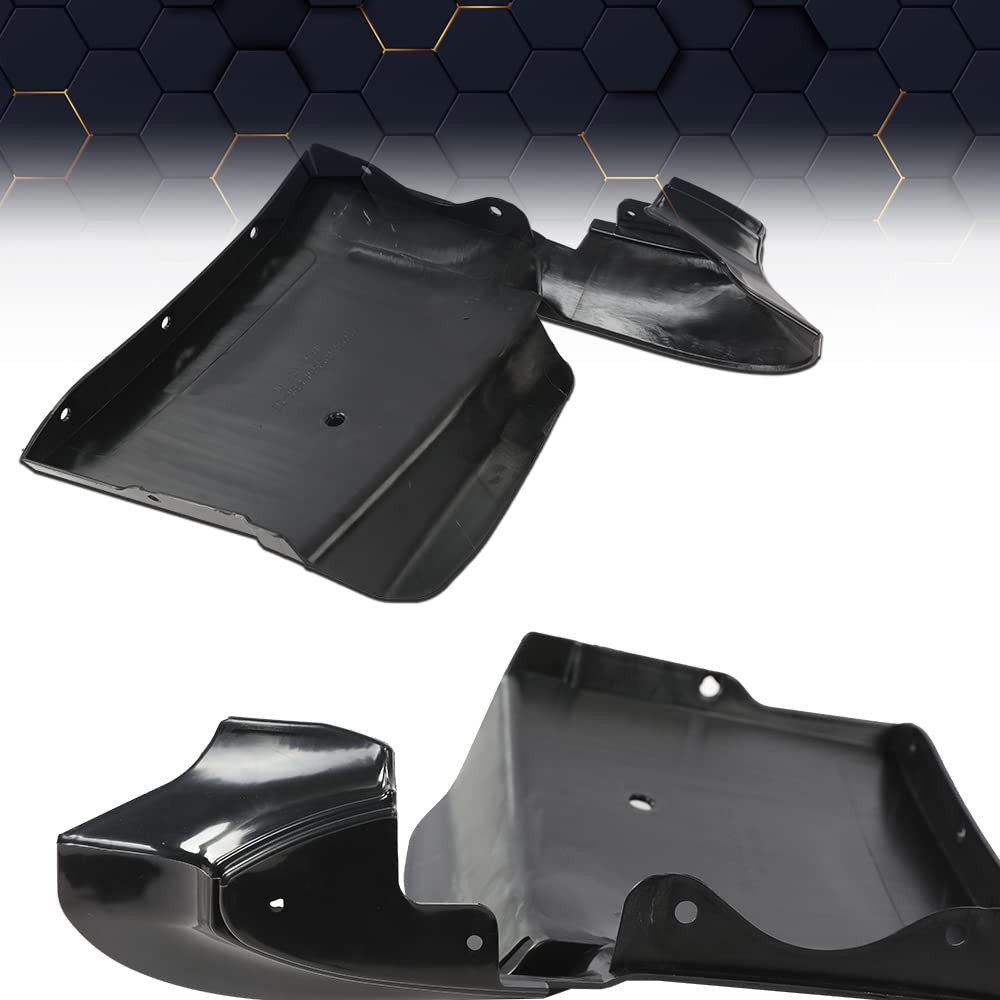 PIT66 Front Bumper Fillers Set Compatible With 1979-1985 Cadillac Eldorado Black Painted Bumper Fillers 4pcs