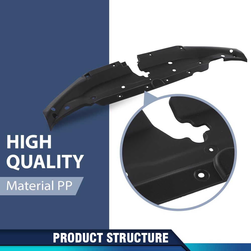 PIT66 Upper Radiator Support Cover Compatible with Toyota 4Runner 2010-2023 TO1224108