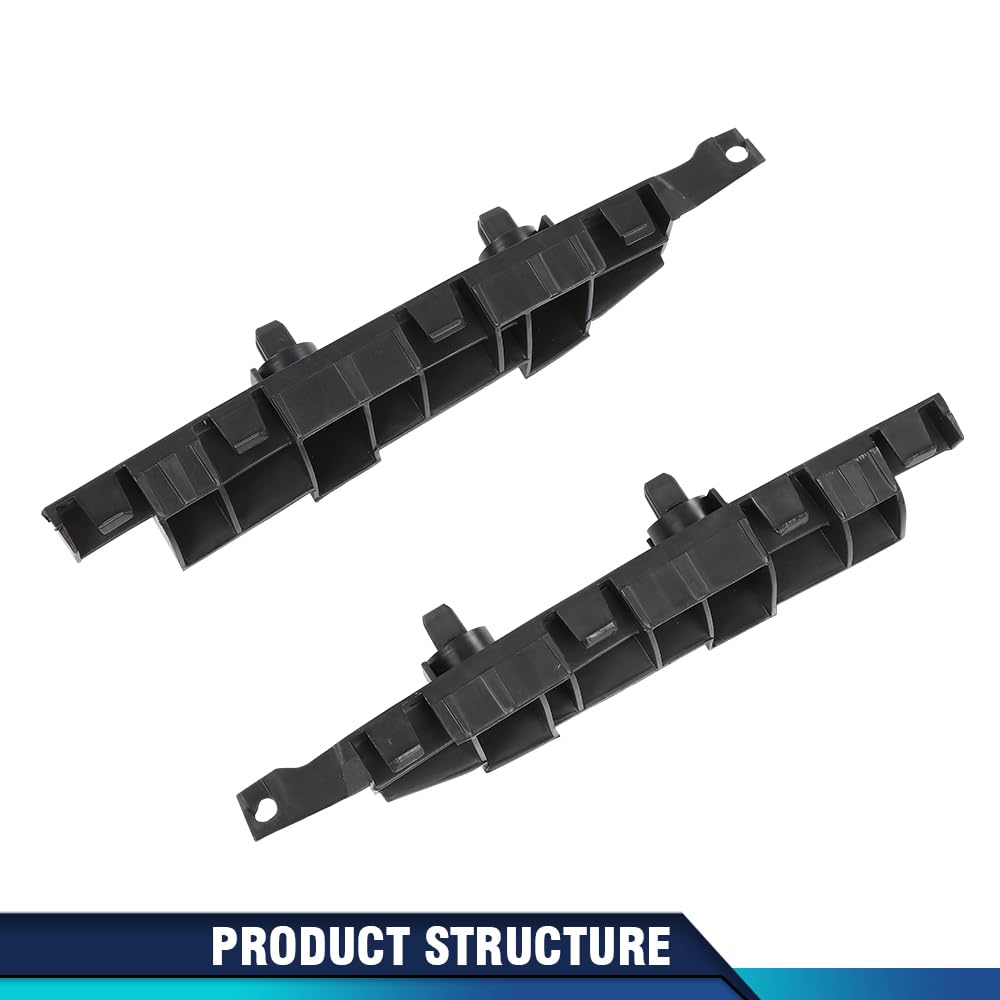 PIT66 Front Bumper Brackets Compatible with Honda Accord 2003-2007, Set of