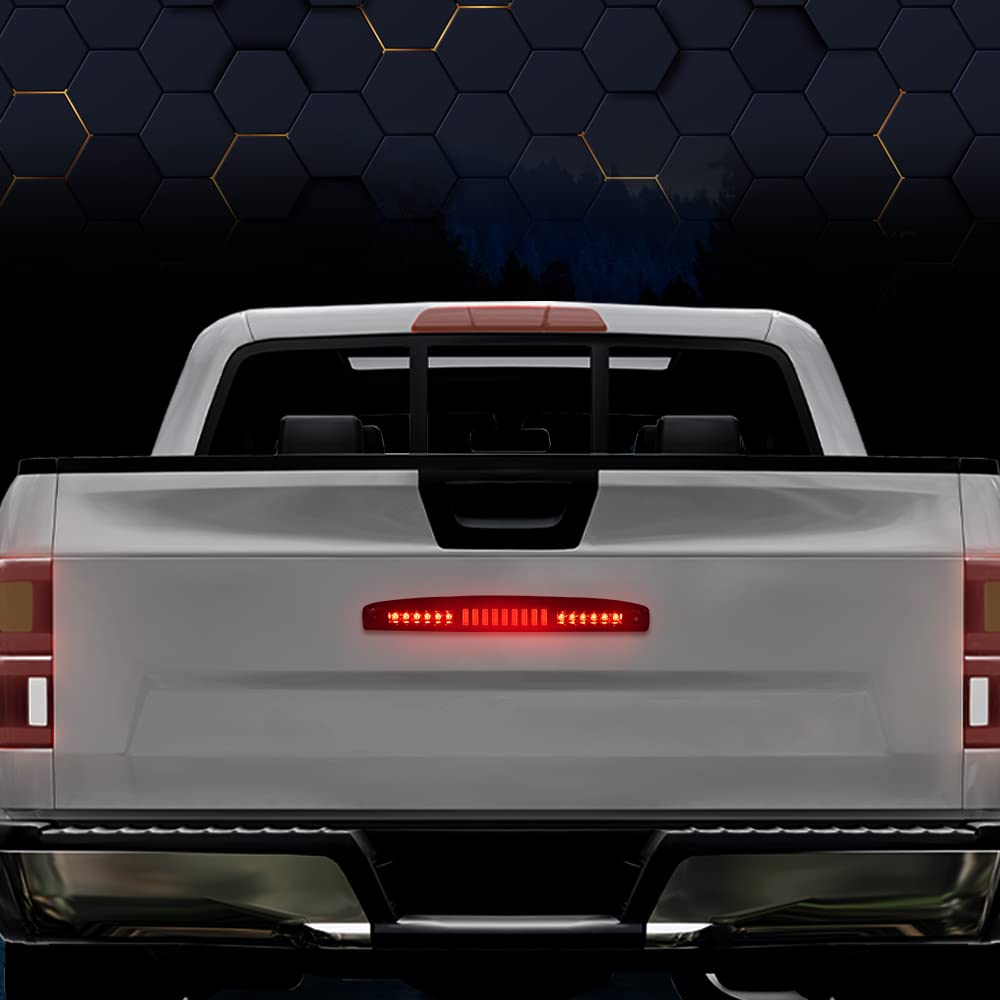 PIT66 LED 3rd Brake Light Fit Dodge Ram 2500 3500 2003-2006 Black Housing