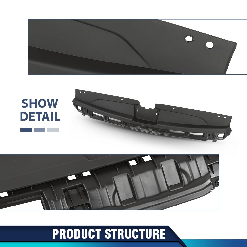 PIT66 Radiator Grille Upper Cover Compatible with Kia Forte 2019-2023