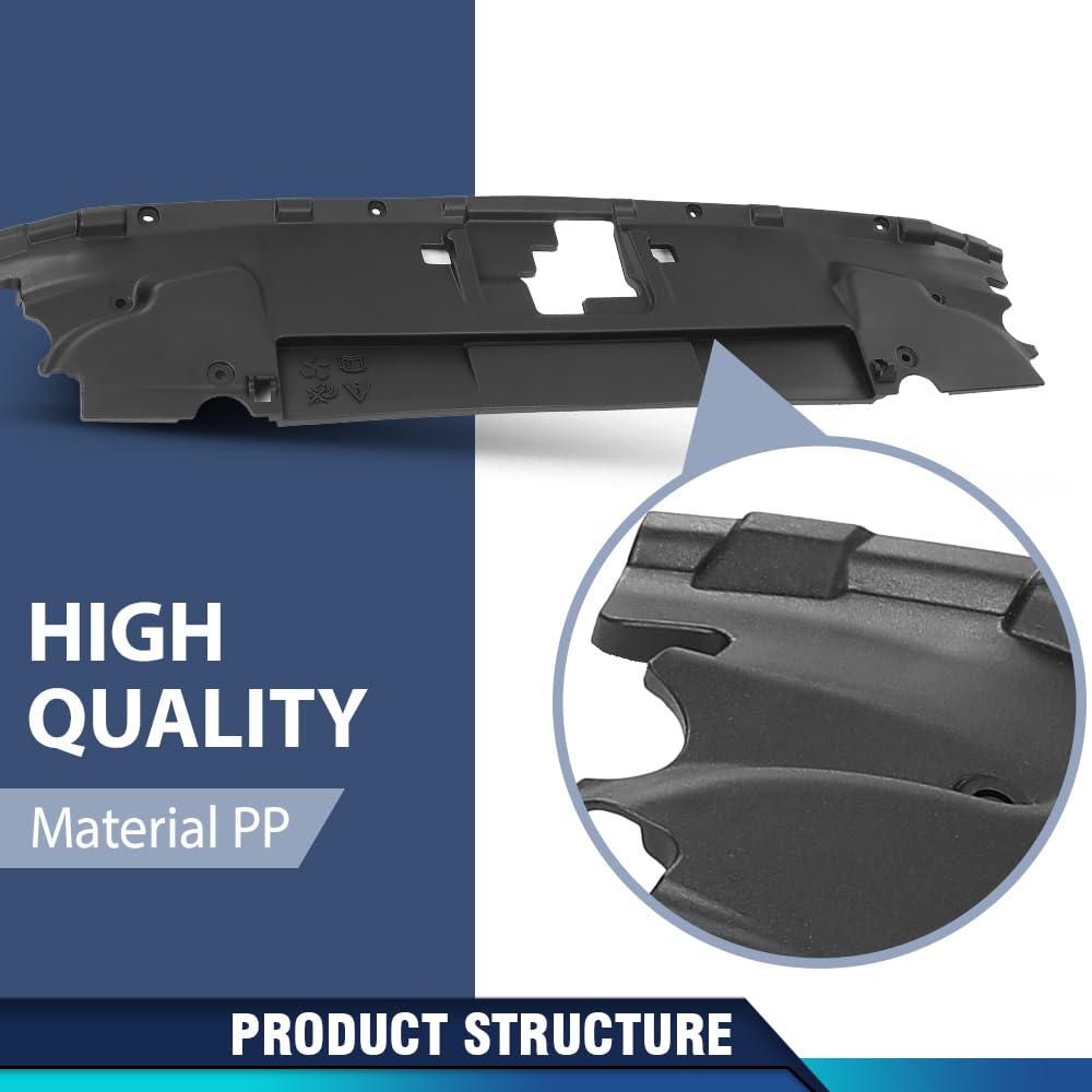 PIT66 Radiator Core Support Sight Shield Splash Cover Pane