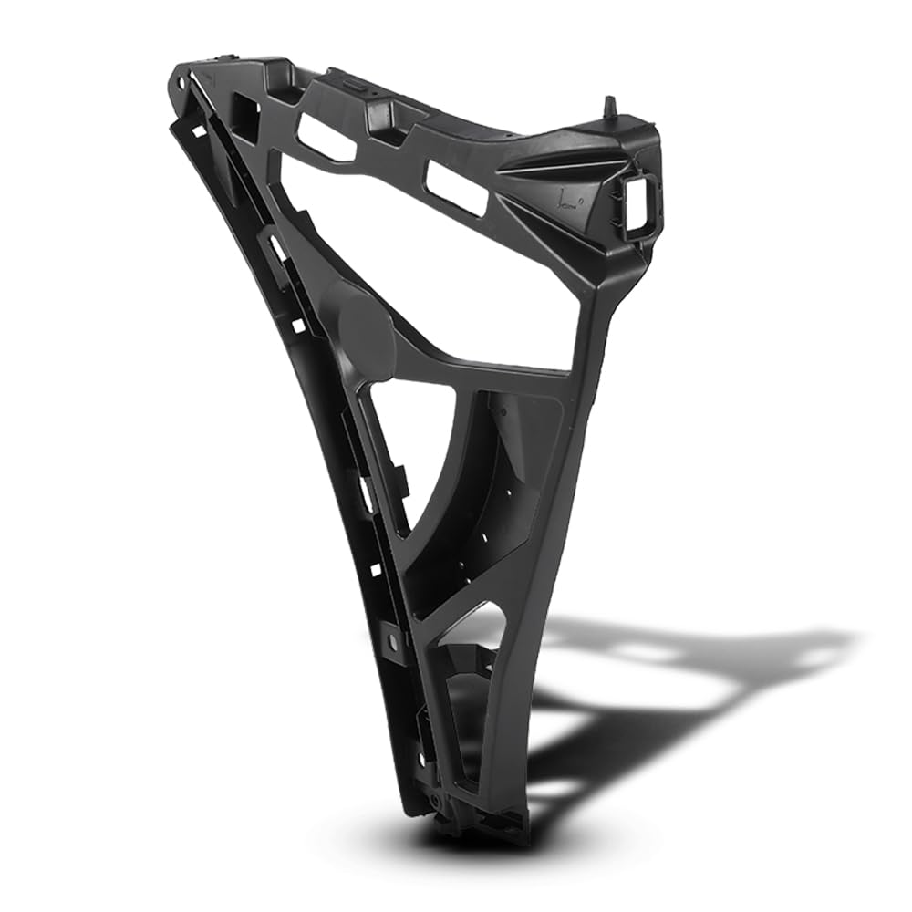 PIT66 Front Right Lower Bumper Bracket, Black