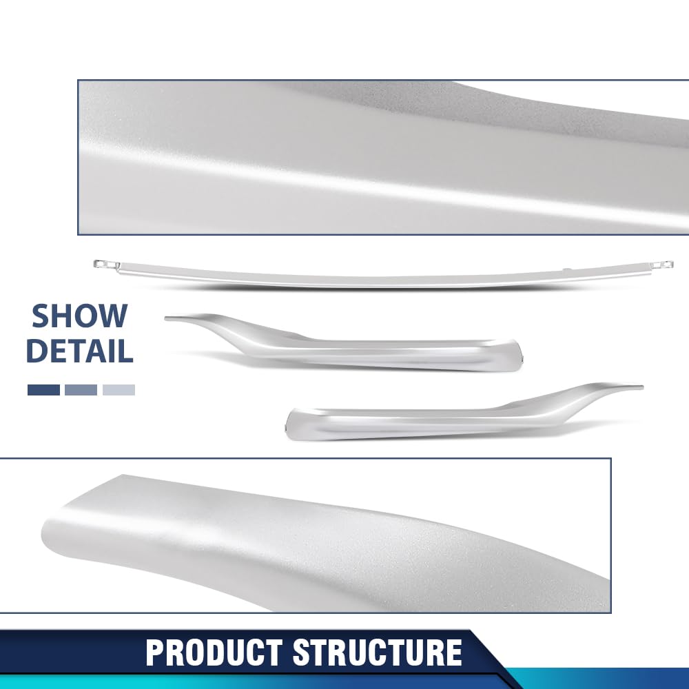 PIT66 Front Bumper Lower Trim Molding, TO1046115, TO1047115 Chrome